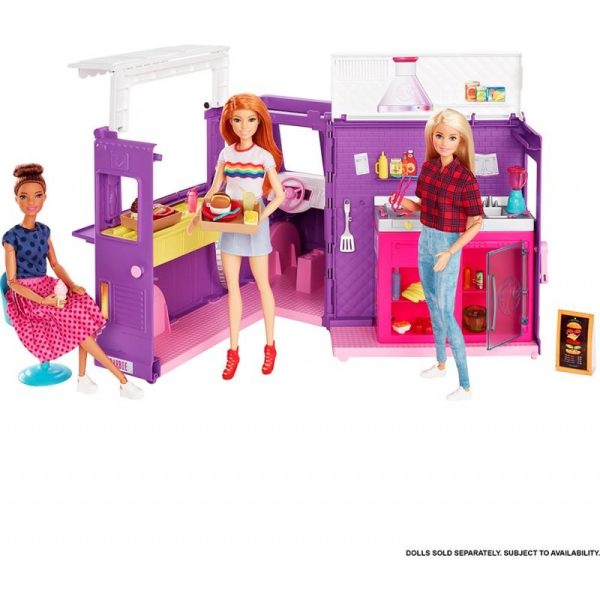 Barbie Fresh N Fun Food Truck Καντίνα #GMW07