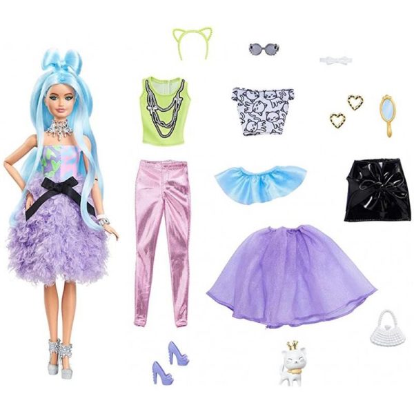 Barbie Extra Mix & Match Deluxe Doll Κούκλα #GYJ69