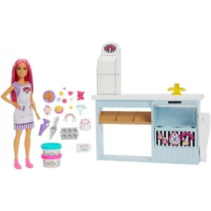 Barbie Bakery - Ζαχαροπλαστείο με Κούκλα #HGB73