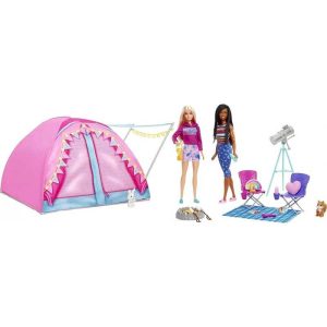 Barbie Let's Go Camping Tent - Σκηνή Camping με Κούκλες #HGC18