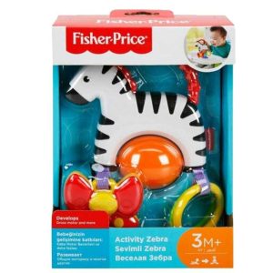 Fisher Price Ζέβρα Δραστηριοτήτων Με Βεντούζα