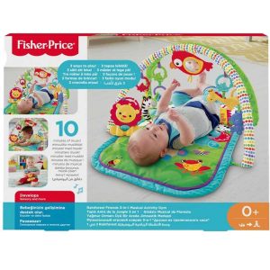 Fisher Price 3-in-1 Musical Activity Gym Γυμναστήριο Δραστηριοτήτων με Μουσική