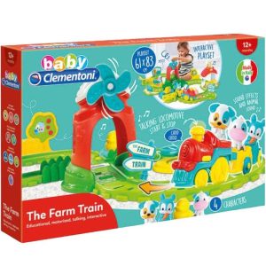 Baby Clementoni Τρενάκι Στο Αγρόκτημα με Ήχους