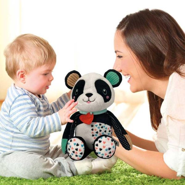 Baby Clementoni Love Me Panda Λούτρινο με Μουσική για Νεογέννητα