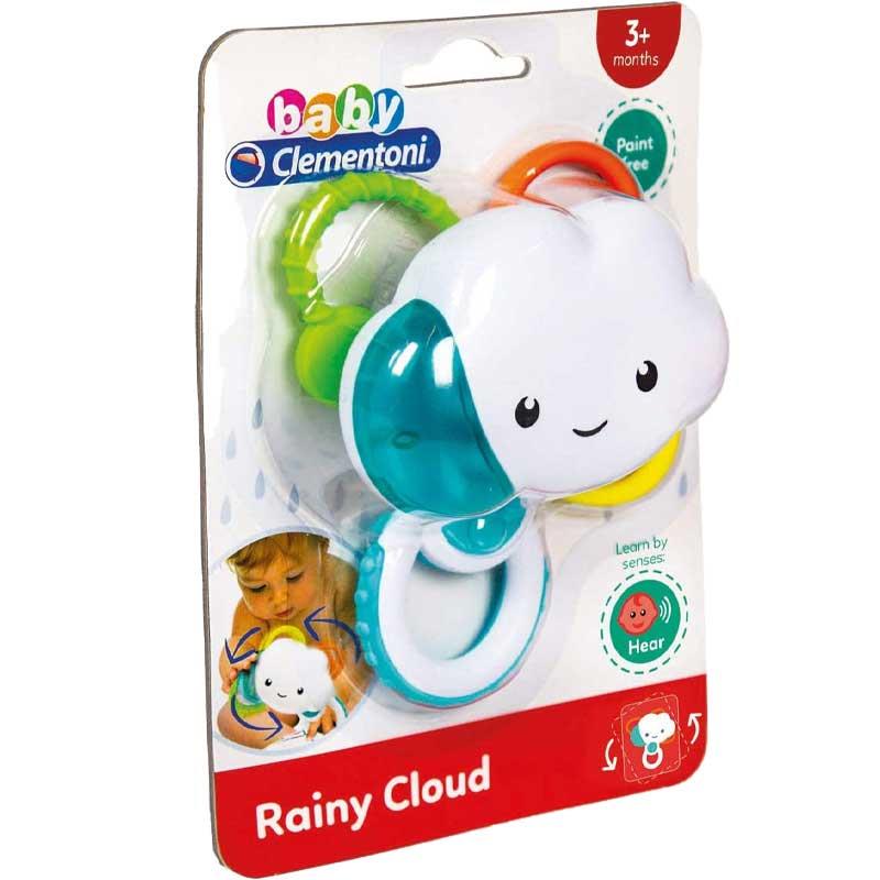 As Baby Clementoni Rainy Cloud - Κουδουνίστρα Συννεφάκι