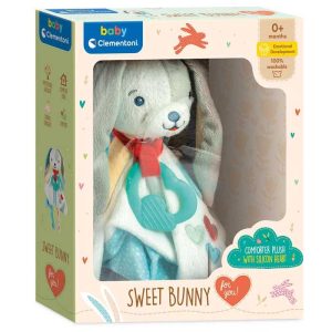 Baby Clementoni Sweet Bunny από Ύφασμα για Νεογέννητα