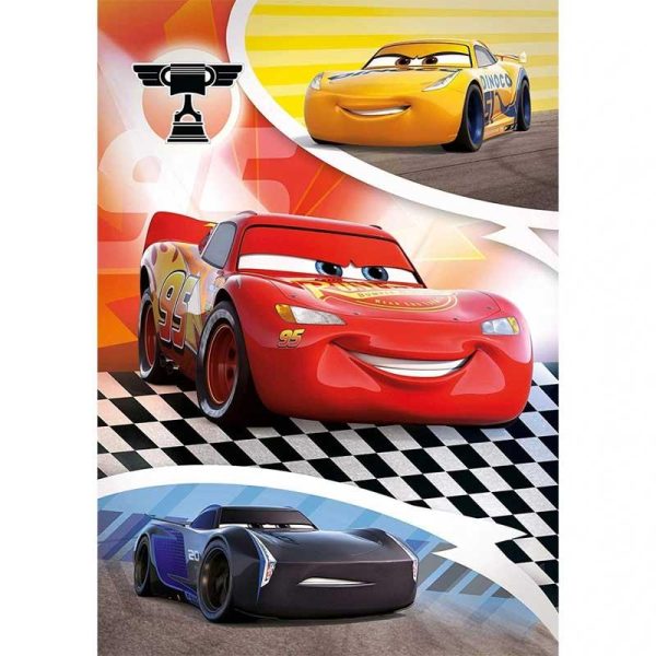 Clementoni Disney Cars McQueen Puzzle 104 κομμάτια + 3D McQueen