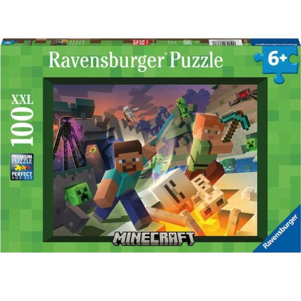 Minecraft Puzzle με 100 Κομμάτια