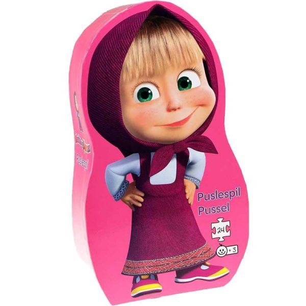 Masha & The Bear Deco Puzzle 24 Μεγάλα Κομμάτια για 3+ετών