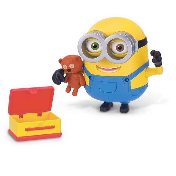 Minions Despicable Me Deluxe Figure Bob with Teddy Bear - Φιγούρα 14cm