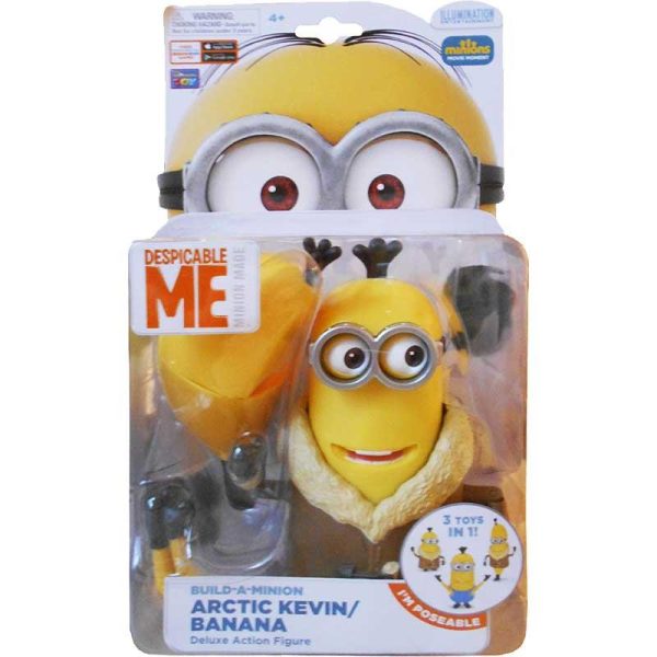 Minions Despicable Me Deluxe Figure Arctic Kevin / Banana - Φιγούρα 14cm