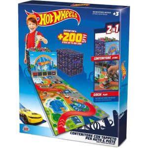 Hot Wheels Cars & Tracks Case with Mat - Αποθηκευτικό Κουτί με Πίστα