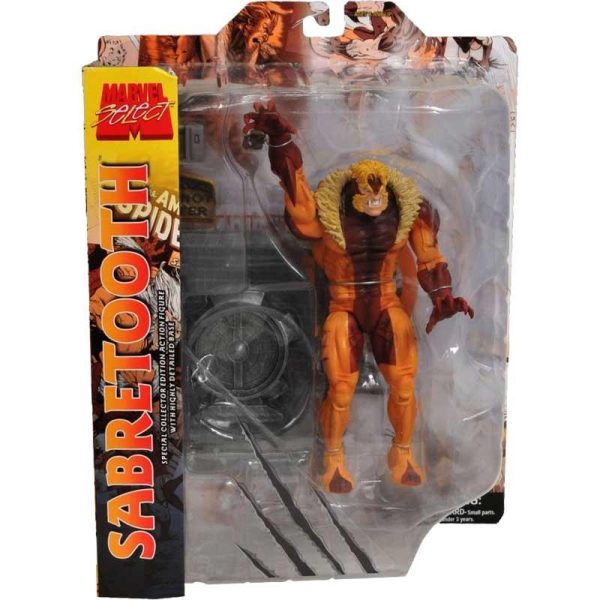 Marvel Select – Sabretooth Φιγούρα Δράσης 20cm