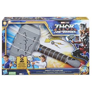 Marvel Thor Love and Thunder - Mighty FX Electronic Hammer - Ηλεκτρονικό Σφυρί του Thor