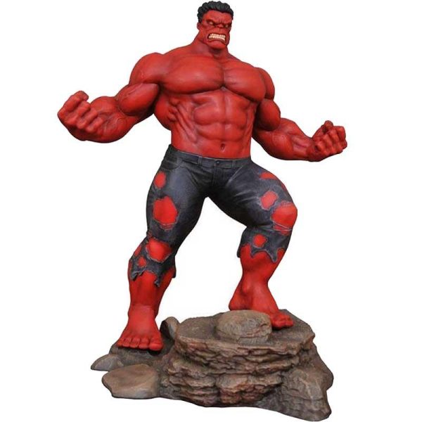 Marvel Comic Gallery Red Hulk Diorama PVC Statue 25cm