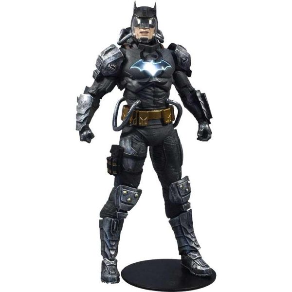 Mcfarlane Toys – DC Comics Multiverse: Gold Label Batman Hazmat Suit (Light Up Function) Symbol Φιγούρα 18cm