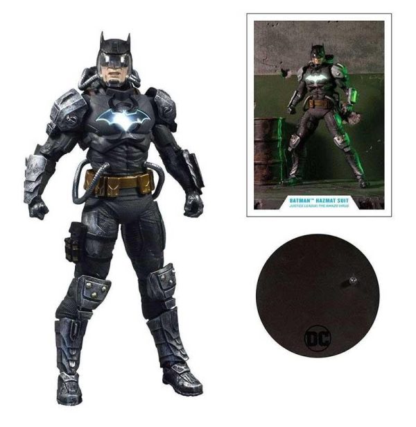 Mcfarlane Toys – DC Comics Multiverse: Gold Label Batman Hazmat Suit (Light Up Function) Symbol Φιγούρα 18cm