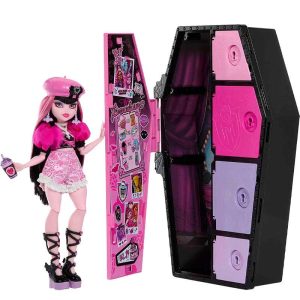 Monster High Skulltimate Secrets Draculaura Κούκλα #HKY60