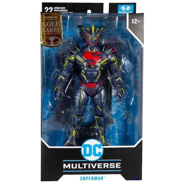 Mcfarlane Toys - DC Comics Multiverse: Gold Label Superman Energized Φιγούρα 18cm