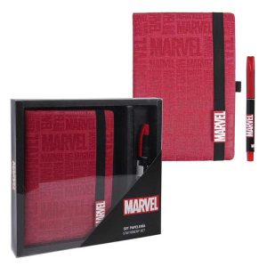 Marvel Stationery set - Σημειωματάριο & Στυλό