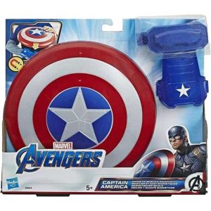 Marvel Avengers Captain America Magnetic Shield & Gauntlet - Ασπίδα