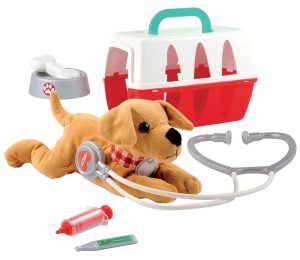 Ecoiffier Medical Set - Σετ Κτηνίατρου με Λούτρινο Σκυλάκι