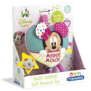 Baby Clementoni Disney Minnie Mouse Soft Musical Toy - Κρεμαστό με Ήχο