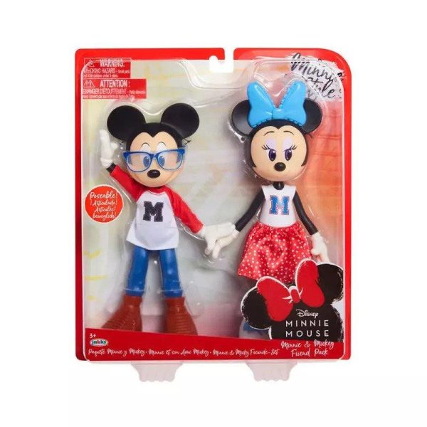 Disney Minnie and Mickey 2-pack - Σετ με 2 Κούκλες 24cm