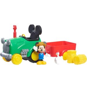 Disney Junior Mickey Mouse Fun Tractor - Τρακτέρ με Φιγούρα Mickey
