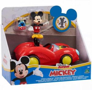 Disney Junior Mickey Mouse Vehicle - Αυτοκίνητο με Φιγούρα Mickey