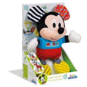 Baby Clementoni Mickey Λούτρινο Κουδουνίστρα