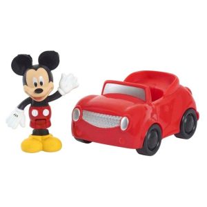 Disney Junior Mickey Mouse Vehicle - Μικρό Αυτοκίνητο με Φιγούρα Mickey