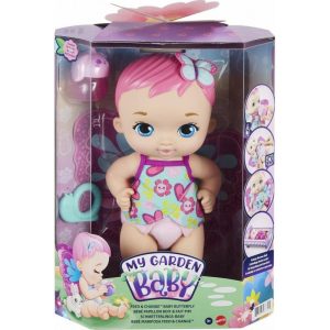 My Garden Baby: Feed & Change Baby Butterfly - Μωρό με Ροζ Μαλλιά