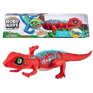 Zuru Robo Alive Lurking Lizard - Σαύρα Ρομπότ Κόκκινη