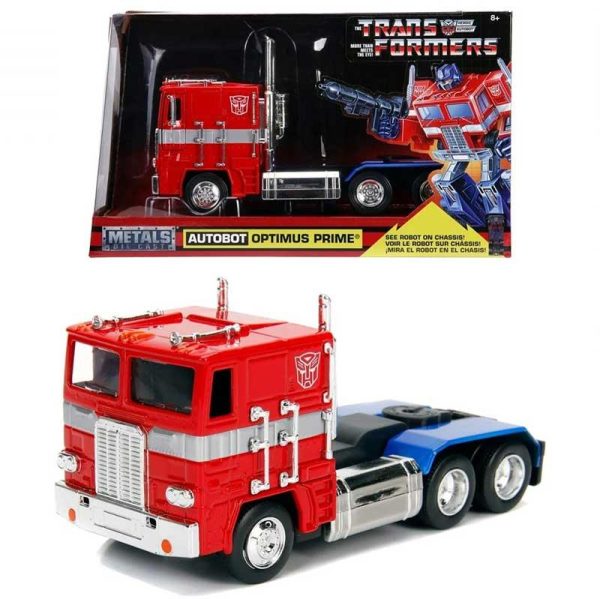 Transformers T1 Optimus Prime 1:24 Die-cast Vehicle – Jada Toys