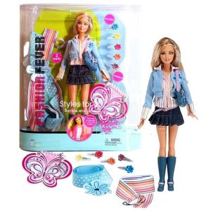 Barbie Fashion Fever ‘Styles For 2’ Blonde Doll #H8575