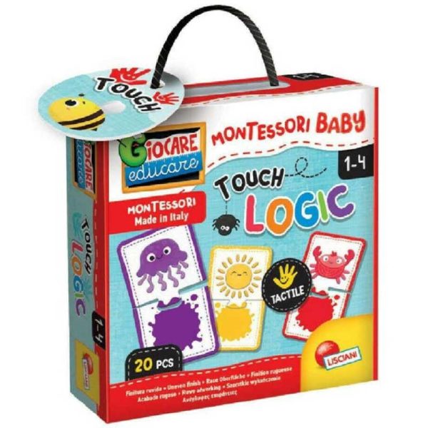 Lisciani Montessori Baby Touch Logic Puzzle - Εκπαιδευτικό Montessori Baby Touch Λογική