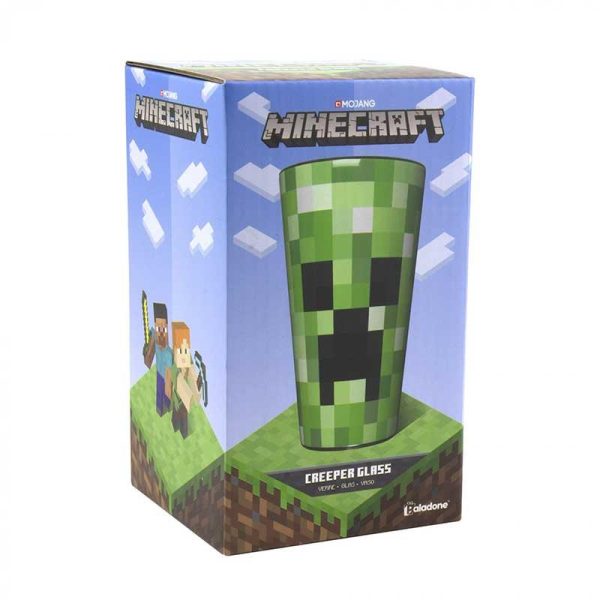 Paladone Minecraft Γυάλινο Ποτήρι 400ml