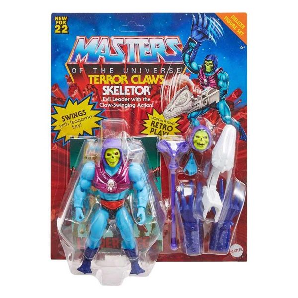 Masters of the Universe Origins Deluxe Terror Claw Skeletor Φιγούρα