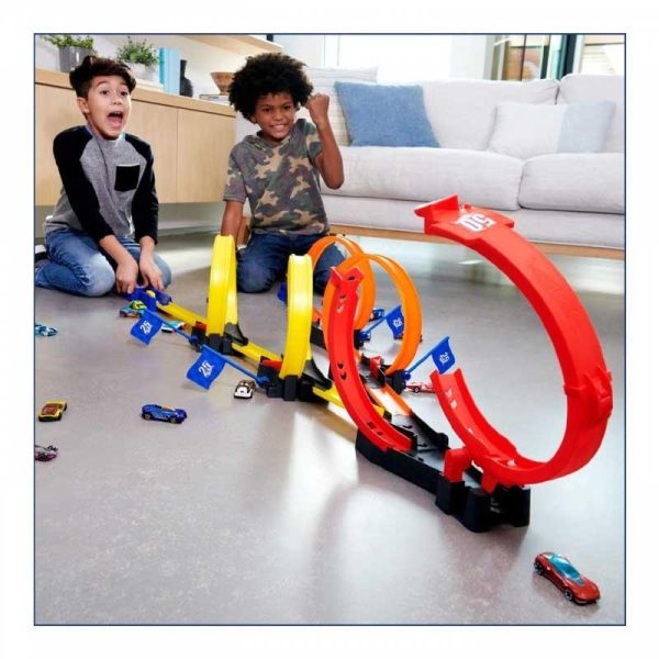Hot Wheels Multi-Loop Raceoff - Πίστα με Λούπες και Αυτοκινητάκι