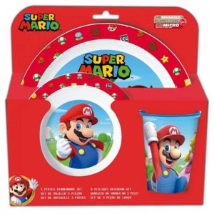 Nintendo Super Mario - Παιδικό Σετ Φαγητού
