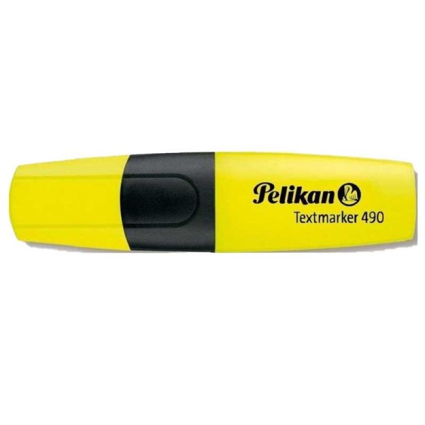 PELIKAN Textmarker 490 - Μαρκαδόρος Υπογράμμισης Κίτρινο