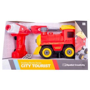 DIY Spatial Creativity City Tourist - Συναρμολογούμενο R/C Τρένο