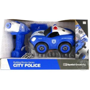 DIY Spatial Creativity City Police - Συναρμολογούμενο R/C Αστυνομικό Αυτοκίνητο