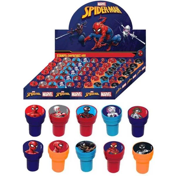 Σφραγίδα Spider-Man Διάφορα Σχέδια