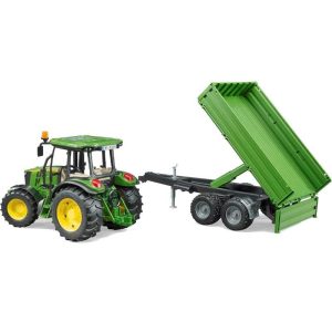 Bruder John Deere 5115 M Τρακτέρ Με Καρότσα