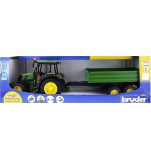 Bruder John Deere 5115 M Τρακτέρ Με Καρότσα