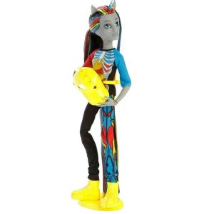 Monster High Freaky Fusion Neighthan Rot Κούκλα #CBY98