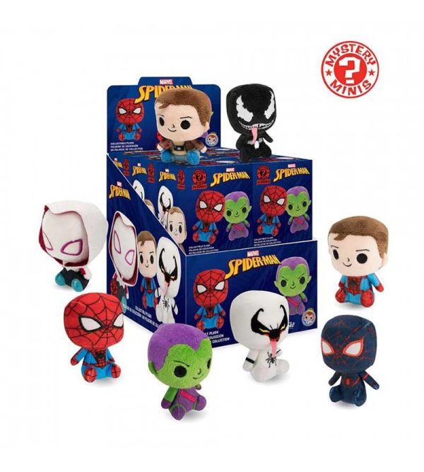 Funko Marvel Spider-Man Mystery Minis Λούτρινα 6cm