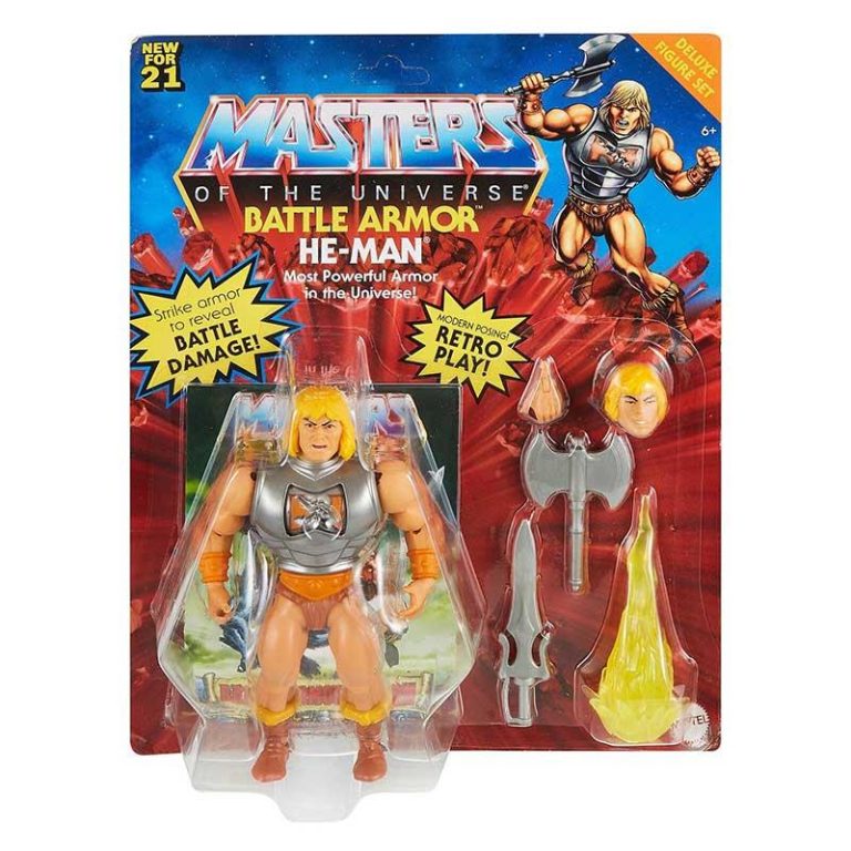 Masters Of The Universe Battle Armor He-Man Φιγούρα